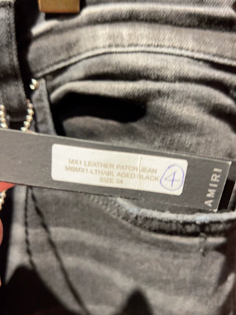 Amiri Mx1 Patchwork Denim Pants