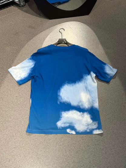 Louis Vuitton Blue Sky White Cloud Short-sleeve T-shirt-yf
