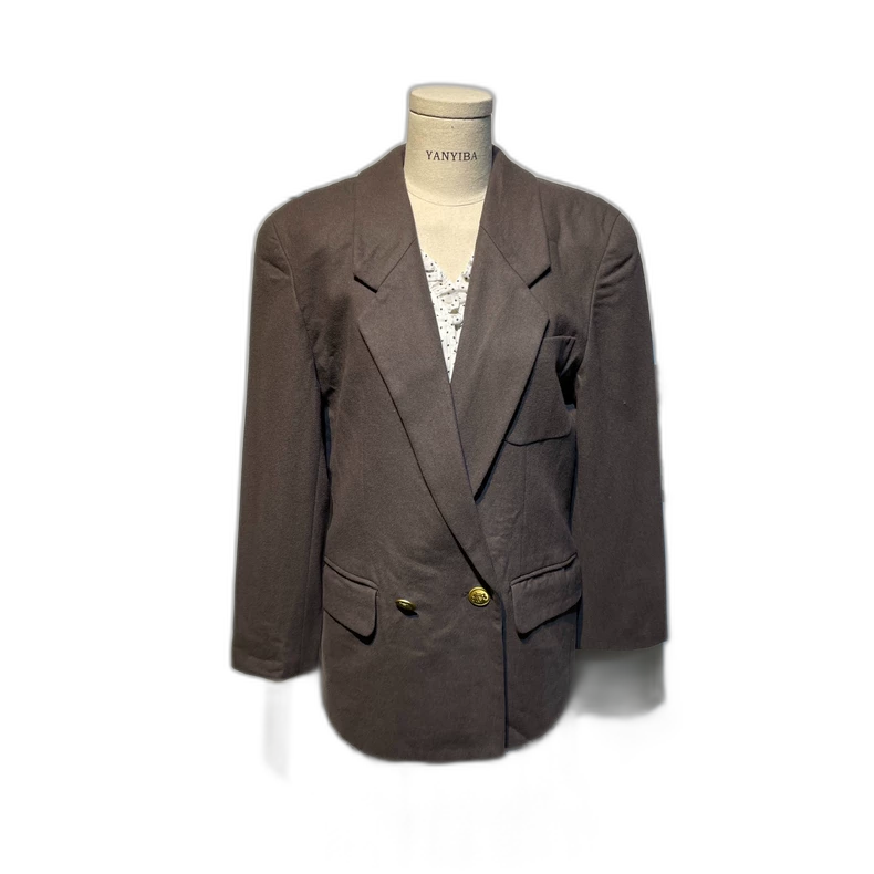 Vintage Dior Double-Breasted Wool Jacket