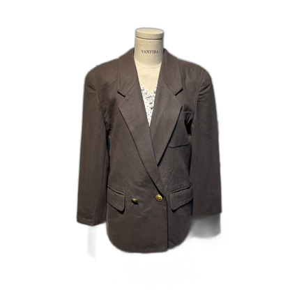 Vintage Dior Double-Breasted Wool Jacket