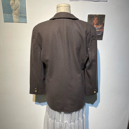 Vintage Dior Double-Breasted Wool Jacket