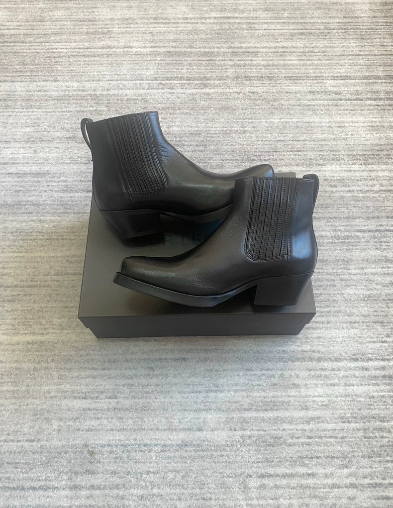 Our Legacy Cuban Western Chelsea Boots-zp