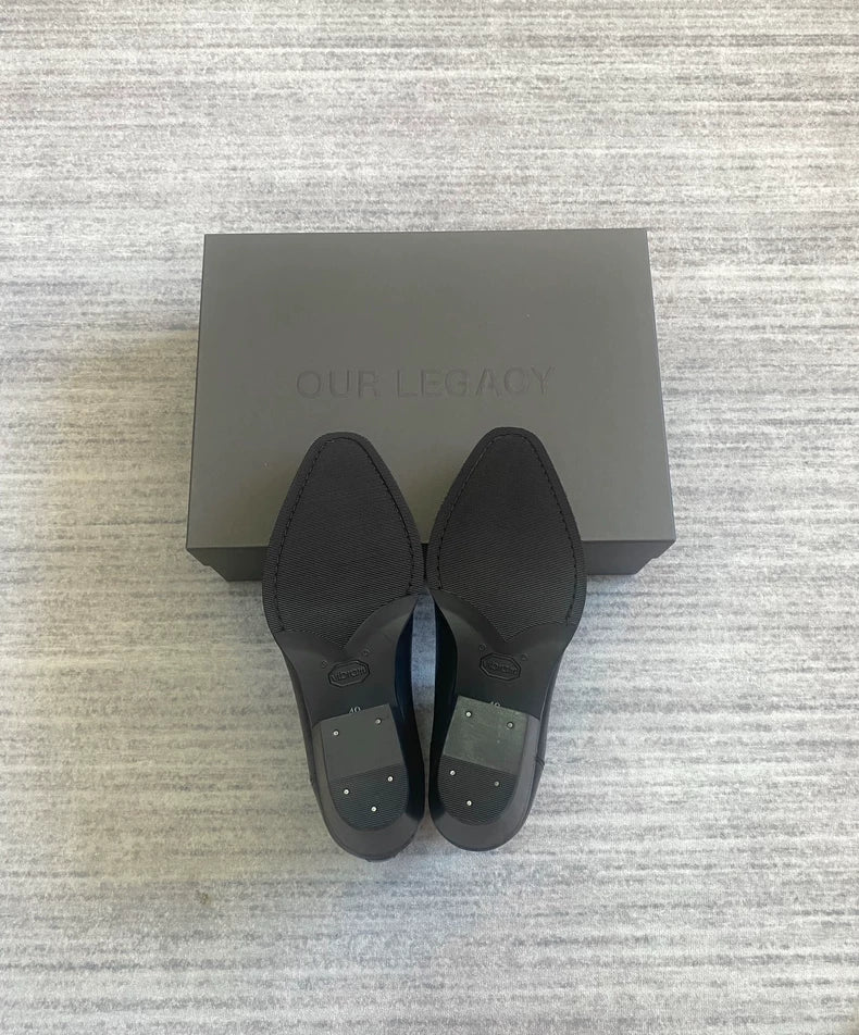 Our Legacy Cuban Western Chelsea Boots-zp