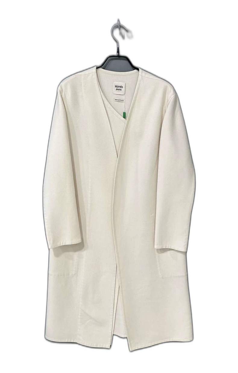 Long Cashmere Coat by Hermes