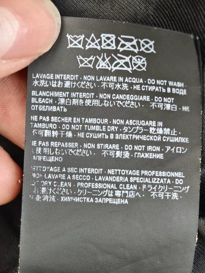 Saint Laurent Vintage Black Leather Jacket