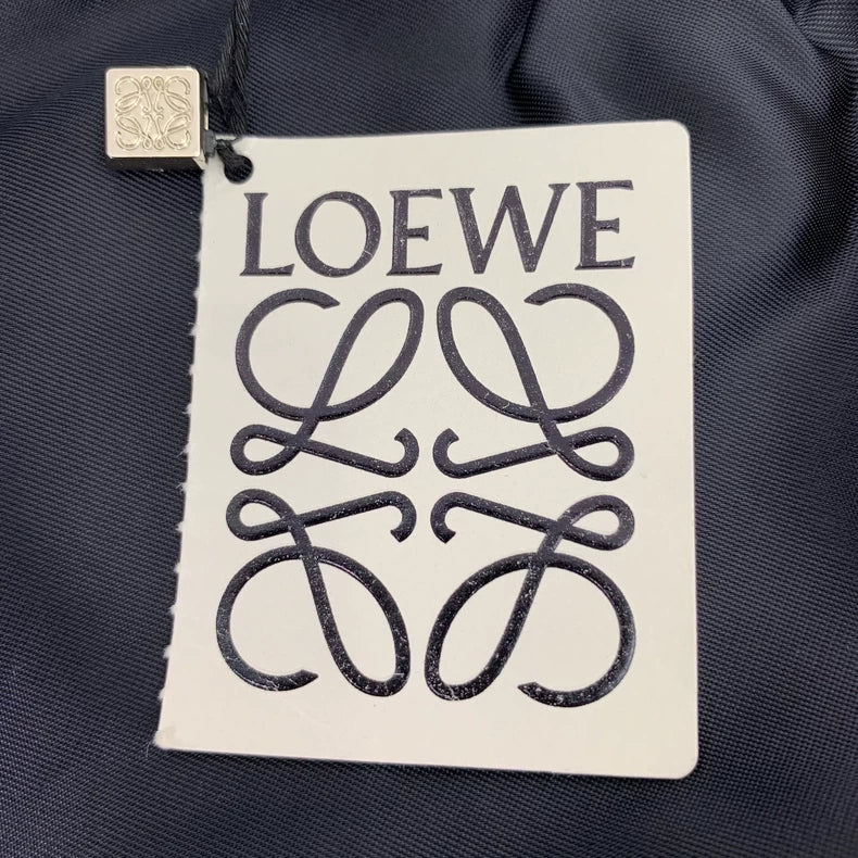 Loewe Colorblock Wool Baseball Jacket