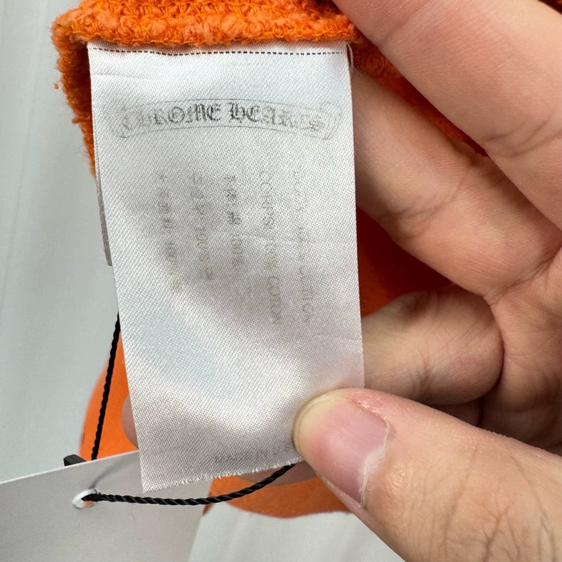 Chrome Hearts Orange Sword Print Sweatshirt-yf