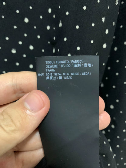 Saint Laurent Silk Splash Dot Shirt
