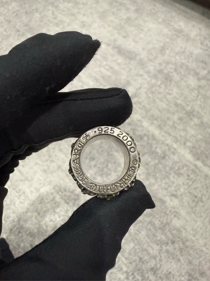 Chrome Hearts Rotating Cross Ring-yf