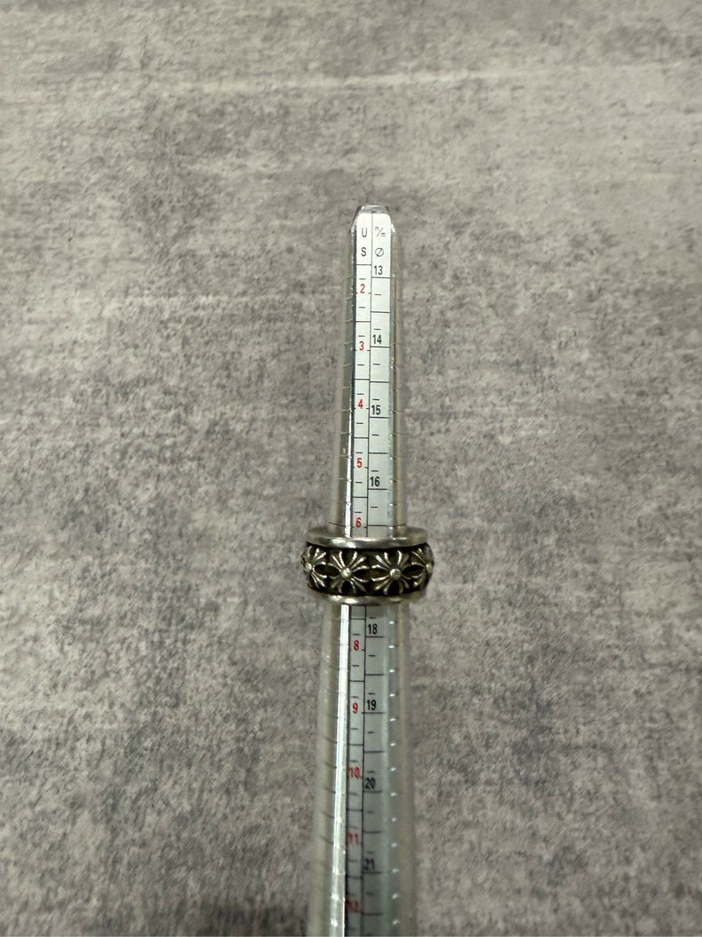 Chrome Hearts Rotating Cross Ring-yf