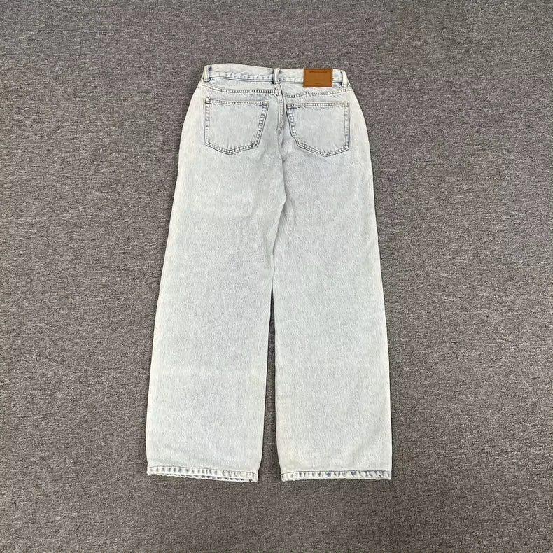 Alexander Wang Large Logo Washed Jeans