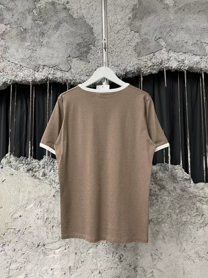 Celine Short Sleeve T-Shirt in Brown