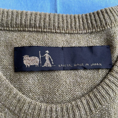 KAPITAL Wool Knit Sweater