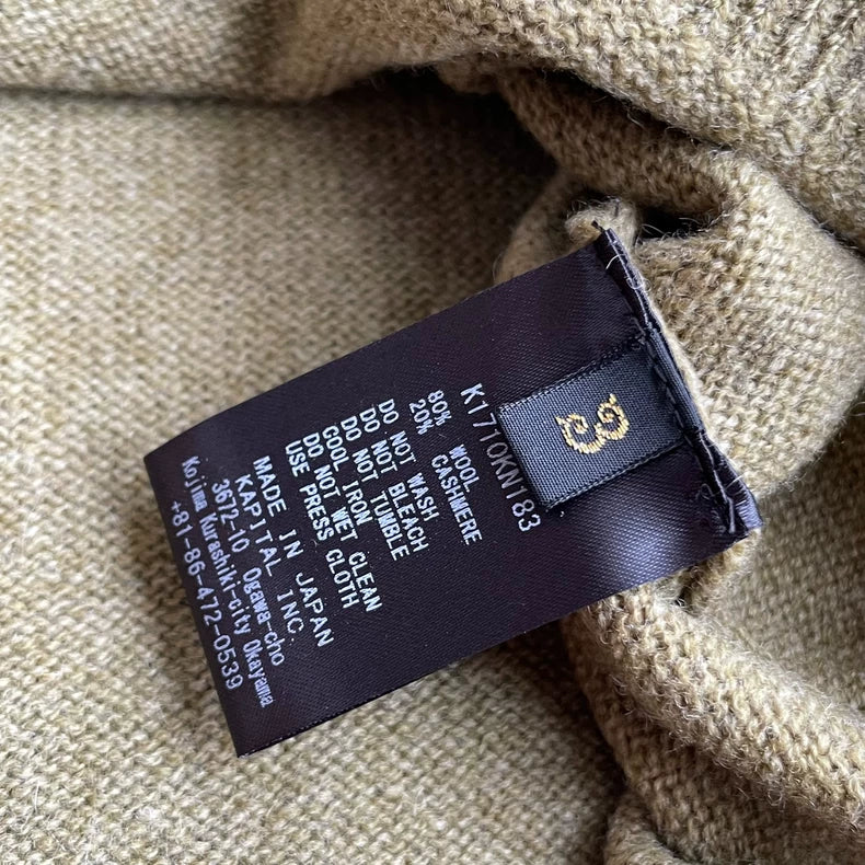 KAPITAL Wool Knit Sweater