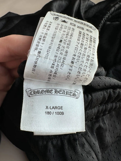 Black Mesh Hockey Shorts by Chrome Hearts