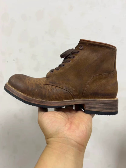 Visvim Brigadier Boots Folk Dark Brown