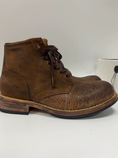 Visvim Brigadier Boots Folk Dark Brown