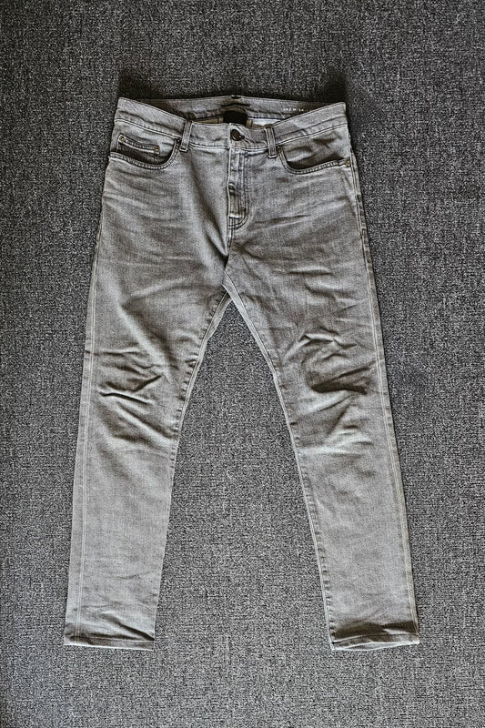 Saint Laurent Gray D02 Modified Jeans-yf