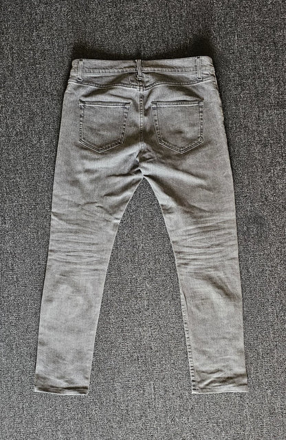 Saint Laurent Gray D02 Modified Jeans-yf