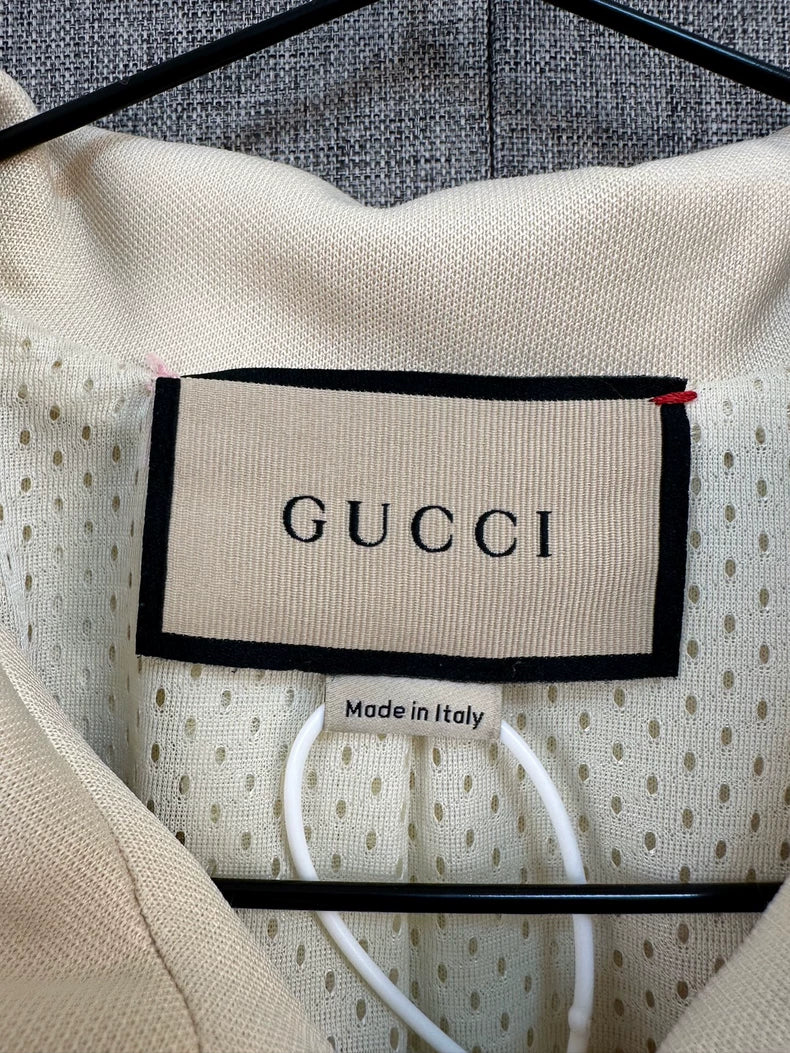 Gucci Color Block Jacket in Blue and White