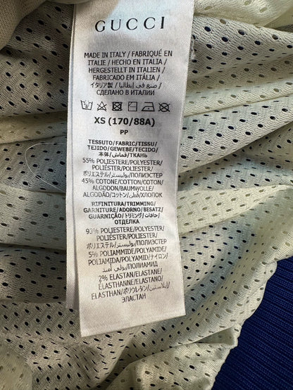 Gucci Color Block Jacket in Blue and White