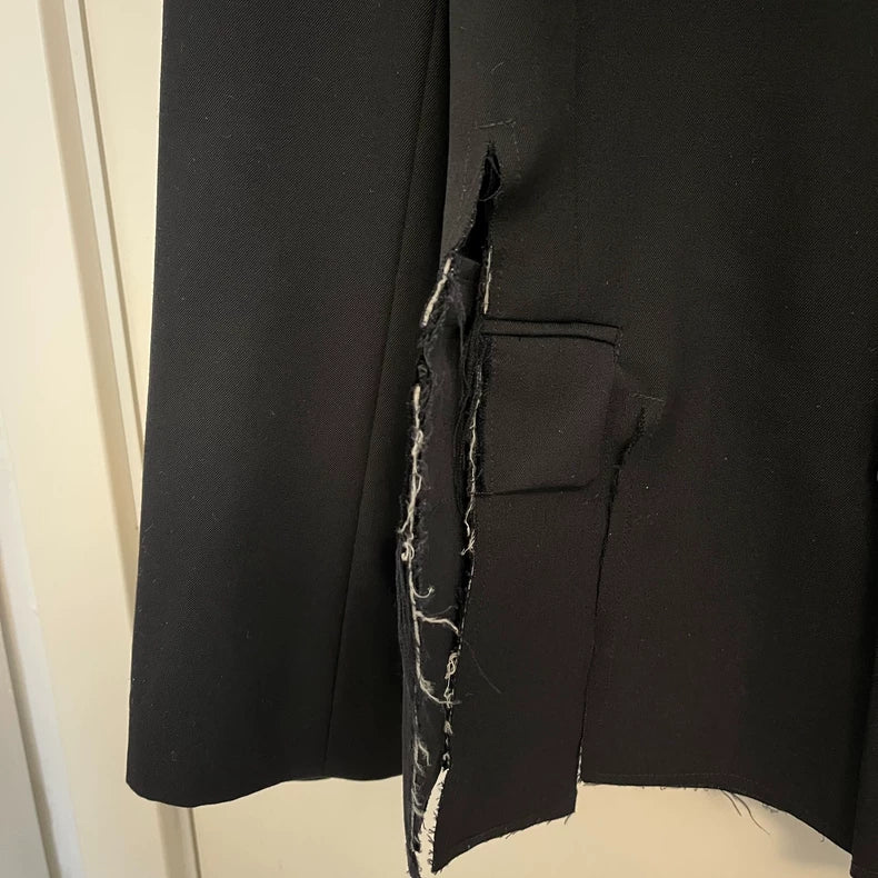 CDG 2015 Distressed Blazer Women's S