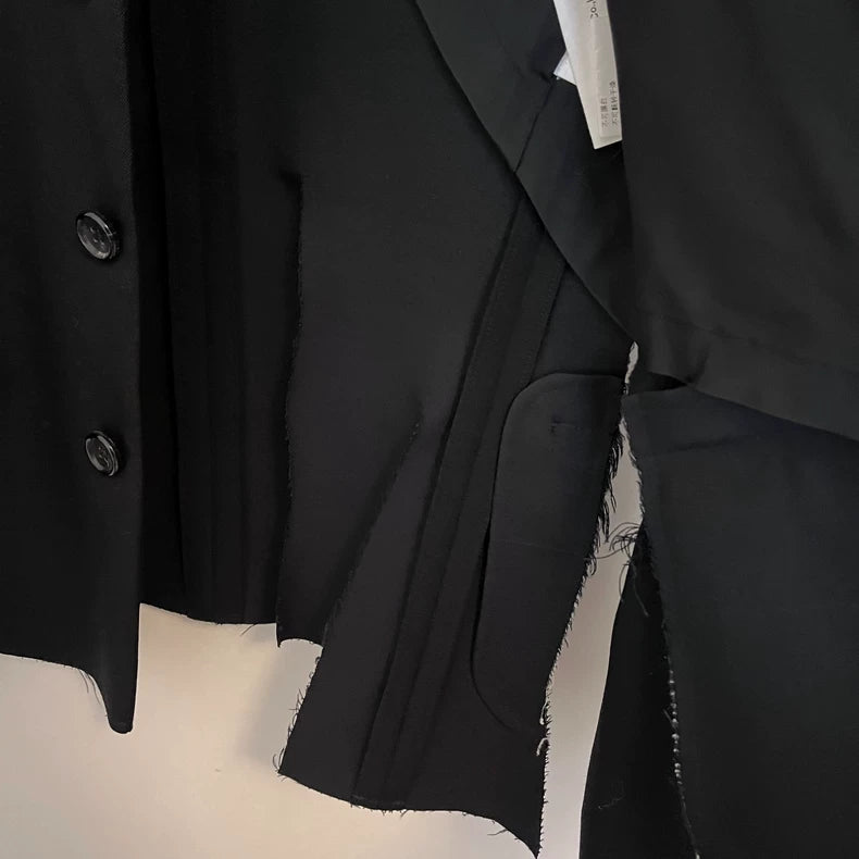 CDG 2015 Distressed Blazer Women's S