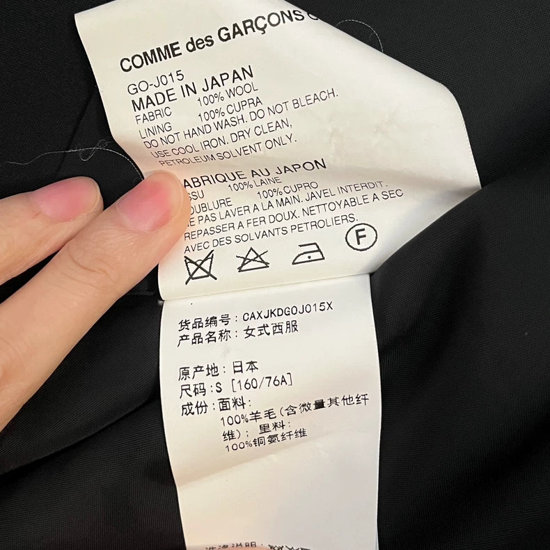 CDG 2015 Distressed Blazer Women's S