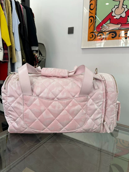 Chanel Pink Ski Bag With Detachable Strap