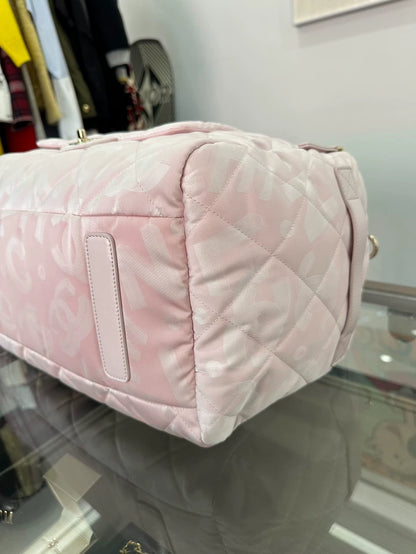 Chanel Pink Ski Bag With Detachable Strap