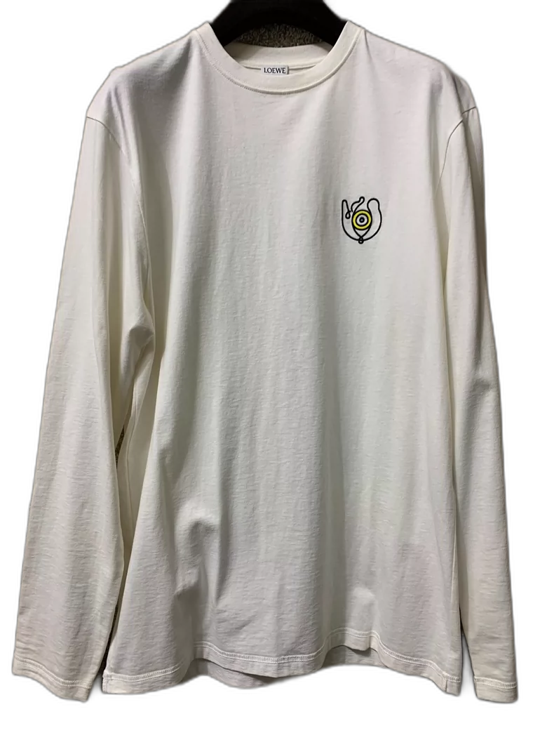 Loewe Men's Long Sleeve Round Neck T-shirt