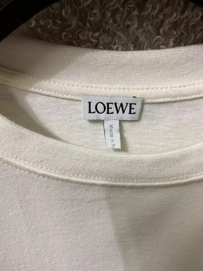 Loewe Men's Long Sleeve Round Neck T-shirt