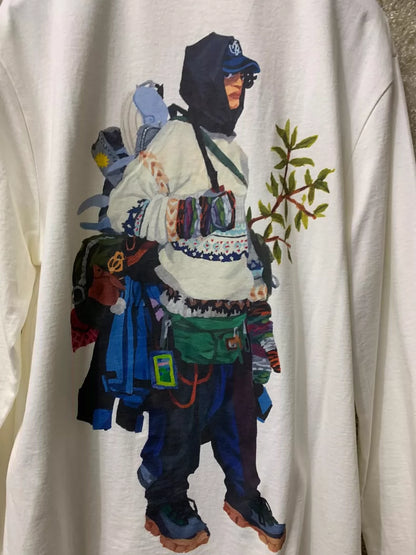 Loewe Men's Long Sleeve Round Neck T-shirt