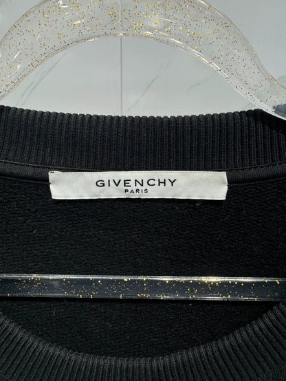 Givenchy Show style dog head fleece-lined sweatshirt