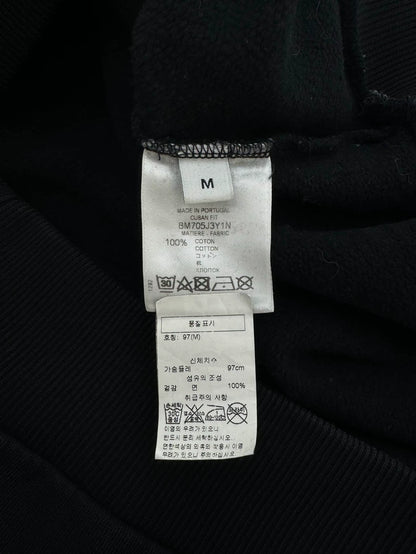 Givenchy Show style dog head fleece-lined sweatshirt