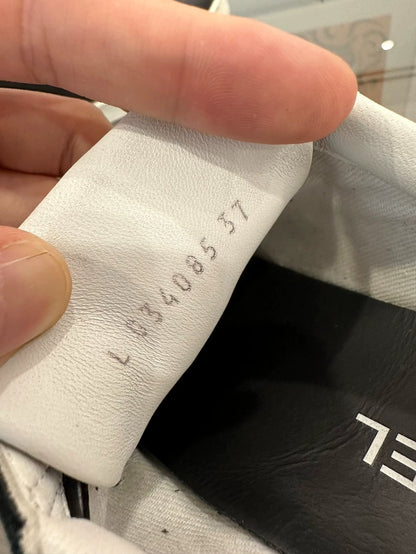 Chanel Black Logo Sneakers for Women