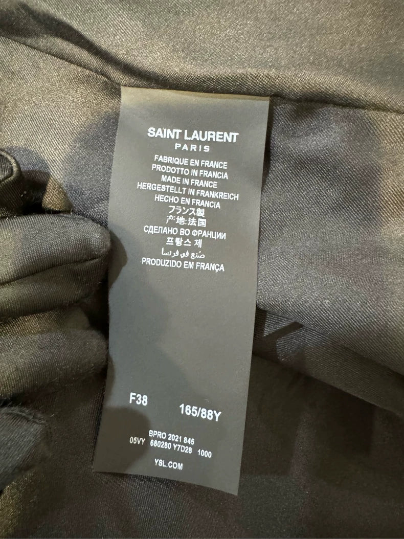Short Sleeve Woven Jacket by Saint Laurent