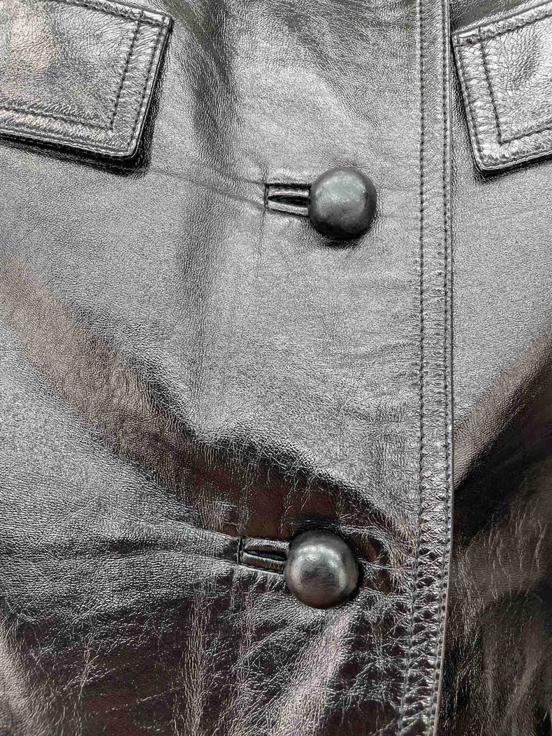 Dior Leather Skirt in Excellent Condition