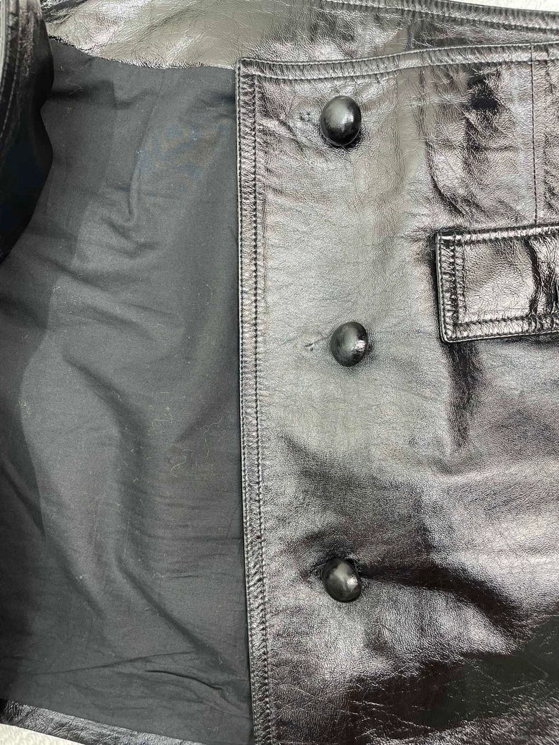 Dior Leather Skirt in Excellent Condition