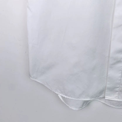 Dior White Logo Cotton Short Sleeve Shirt