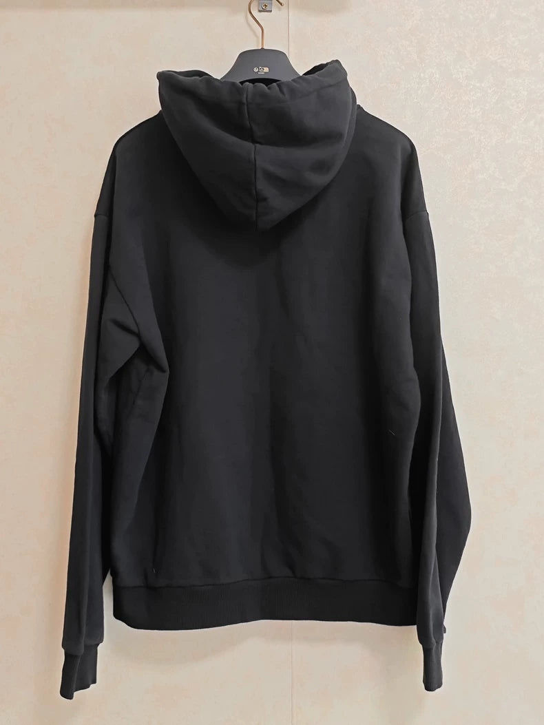 Celine Black Hoodie with Graphic Print