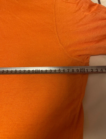 Hermes Short Sleeve Polo Shirt in Orange