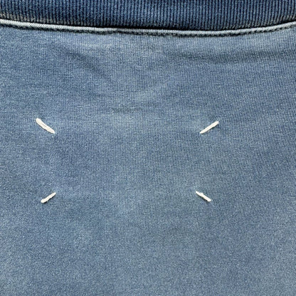 Maison Margiela Blue Logo Short Sleeve Tee