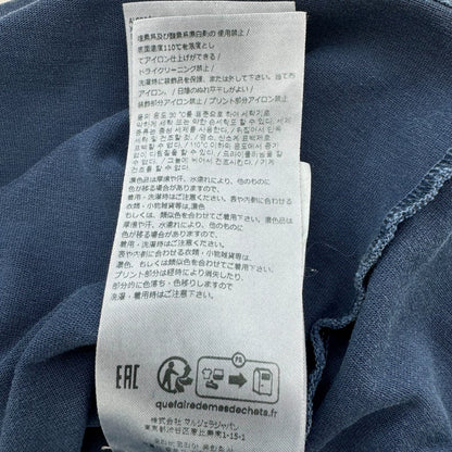 Maison Margiela Blue Logo Short Sleeve Tee
