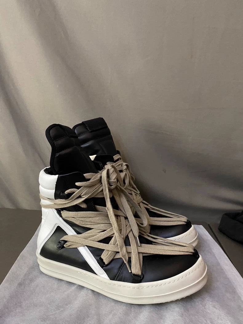 Rick Owens High-Top Strappy Sneakers-yf