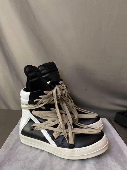 Rick Owens High-Top Strappy Sneakers-yf