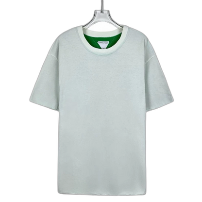 Bottega Veneta White Cotton Short Sleeve T-Shirt