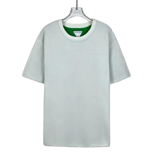 Bottega Veneta White Cotton Short Sleeve T-Shirt