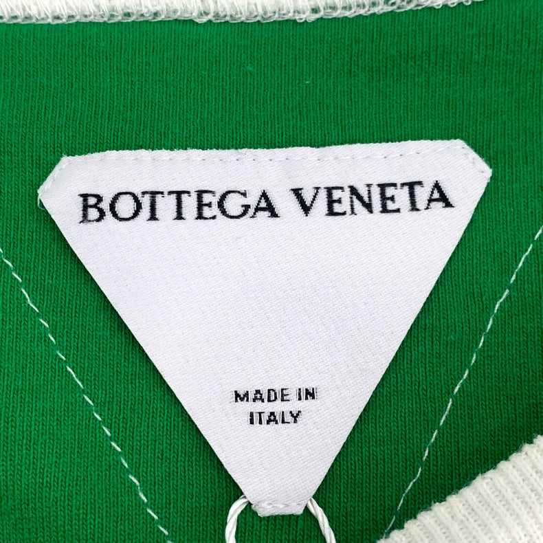 Bottega Veneta White Cotton Short Sleeve T-Shirt