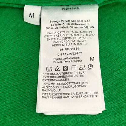 Bottega Veneta White Cotton Short Sleeve T-Shirt